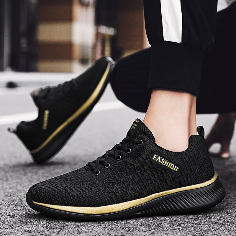 Men's Running Shoes Casual Breathable Lightweight