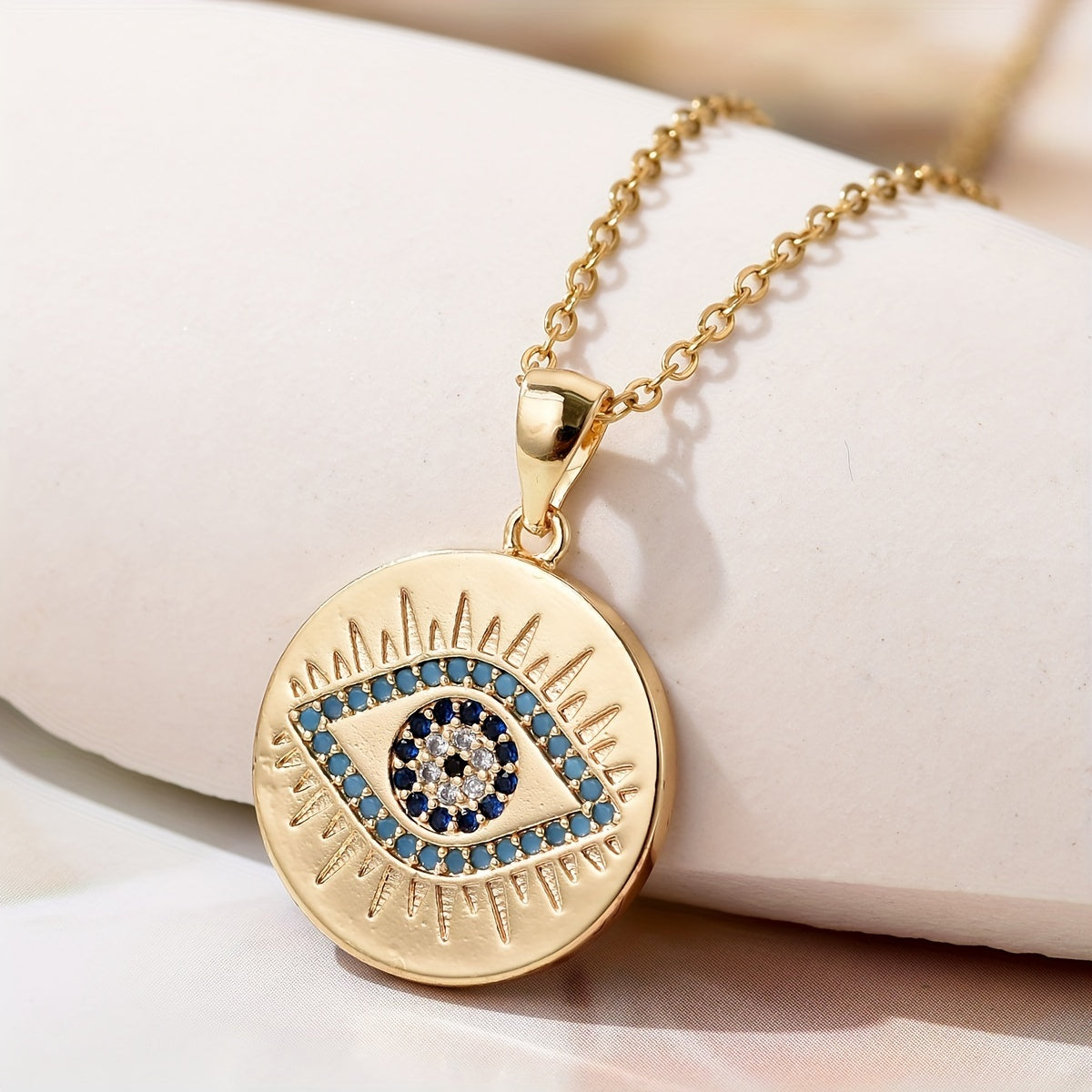 Sparkle Zircon Pendant Necklace Men Women Decoration Festivals