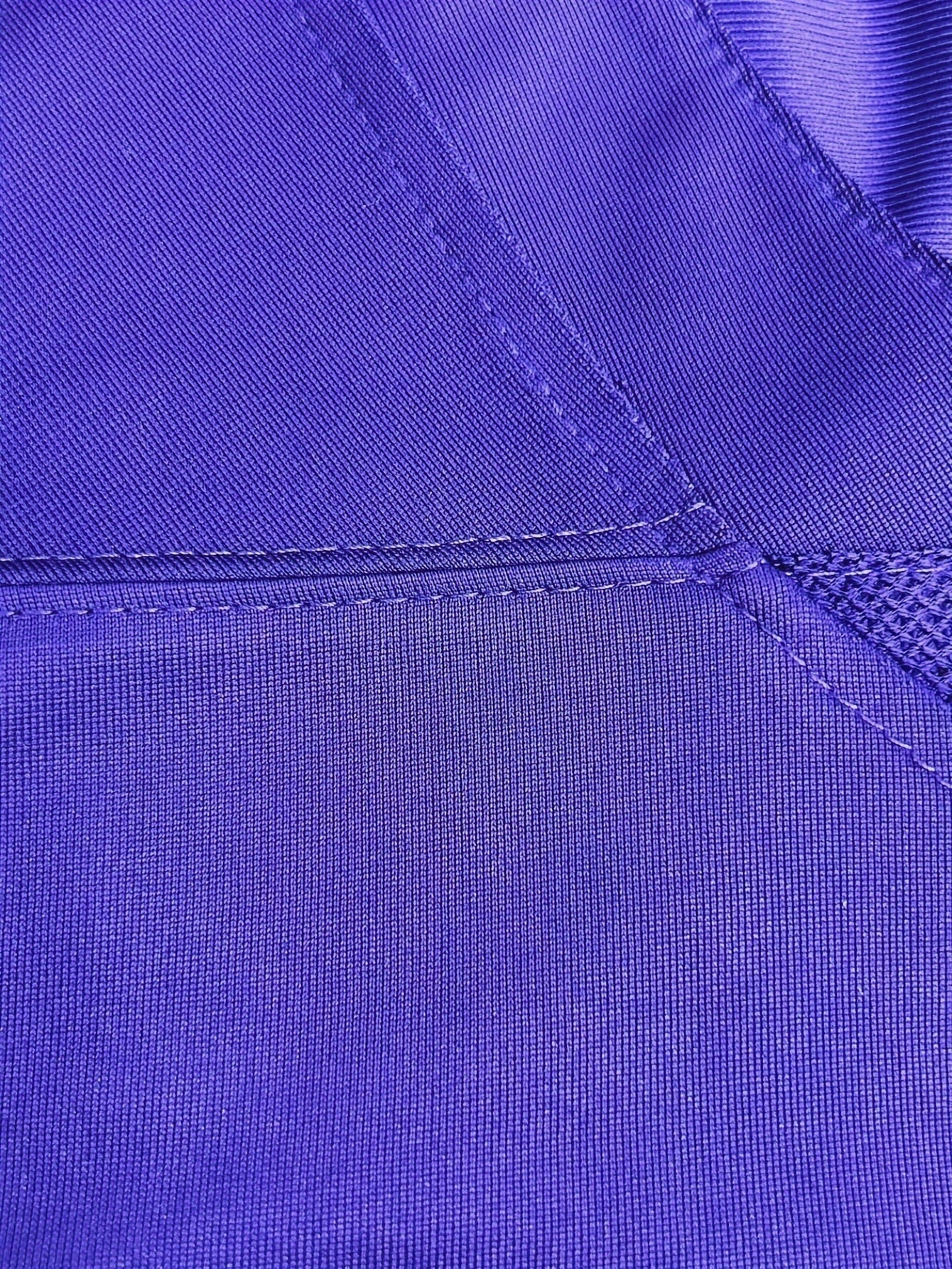 Men's No. 18 Rugby Jersey V Neck Short Sleeve Purple