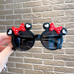 Cartoon Mouse Shaped Sunglasses for Kids