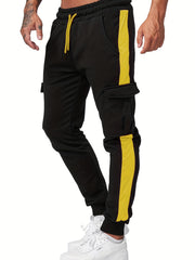 Men's Stretch Joggers with Drawstring Waist