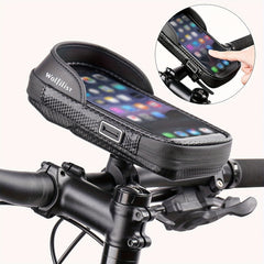 Waterproof Adjustable Bike Bag Handlebar with Sunshade