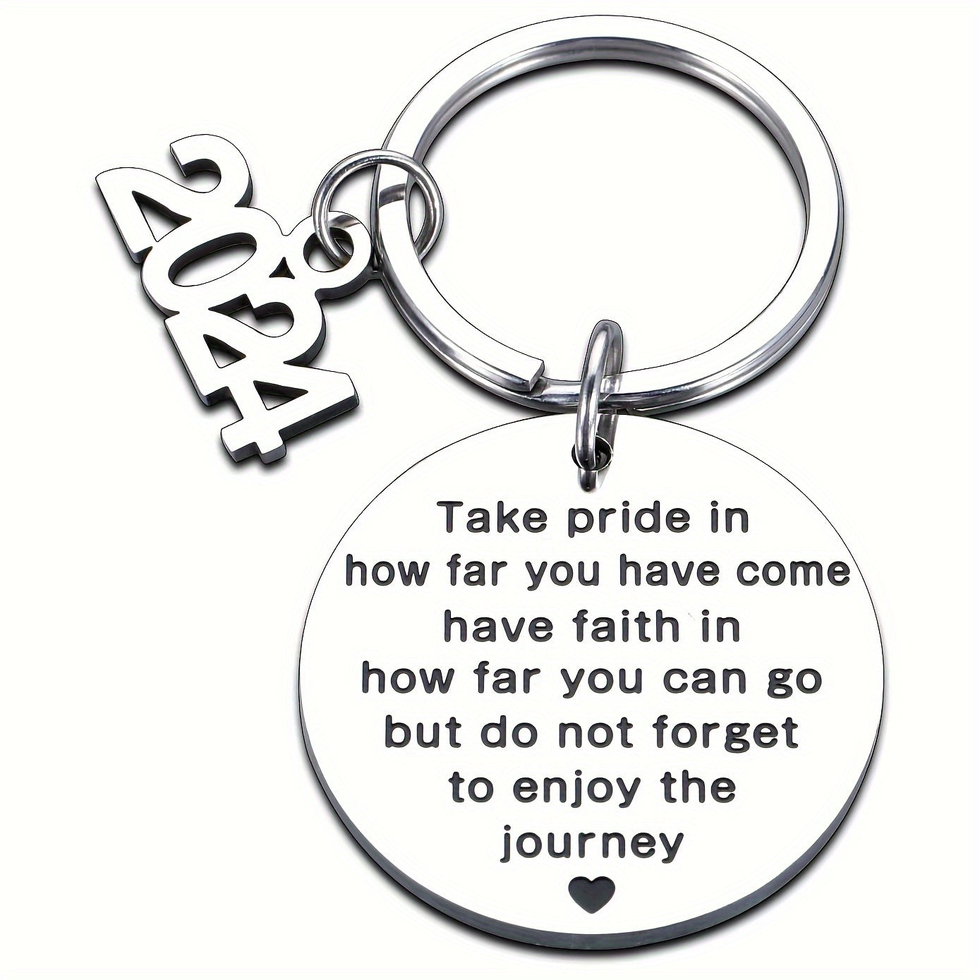 Stainless Steel Keychain Graduation Gift Backpack Pendant Small Gift