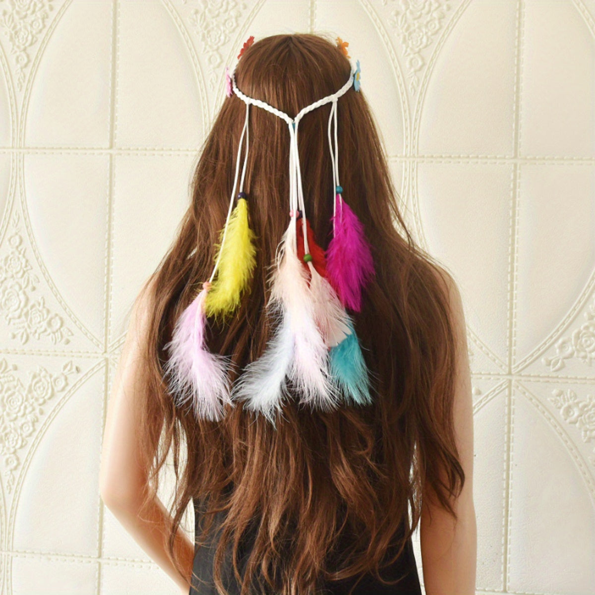 Bohemian Feather Headwear Photography Tourist Hair Accessories