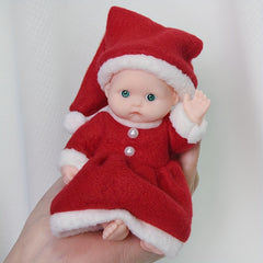 2pcs Reborn Dolls Toy Soft Vinyl Dolls Set Christmas Gift