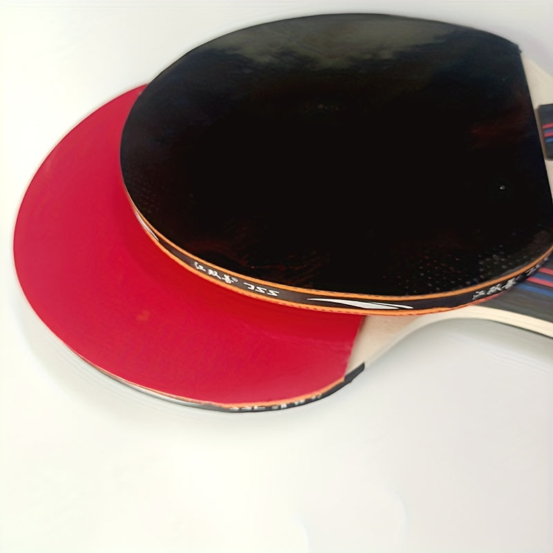 Double Sided Reverse Glue Racket Set for Training