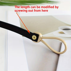 Women's Thin PU Leather Knot Belt Casual Dress Pants Coat Belts