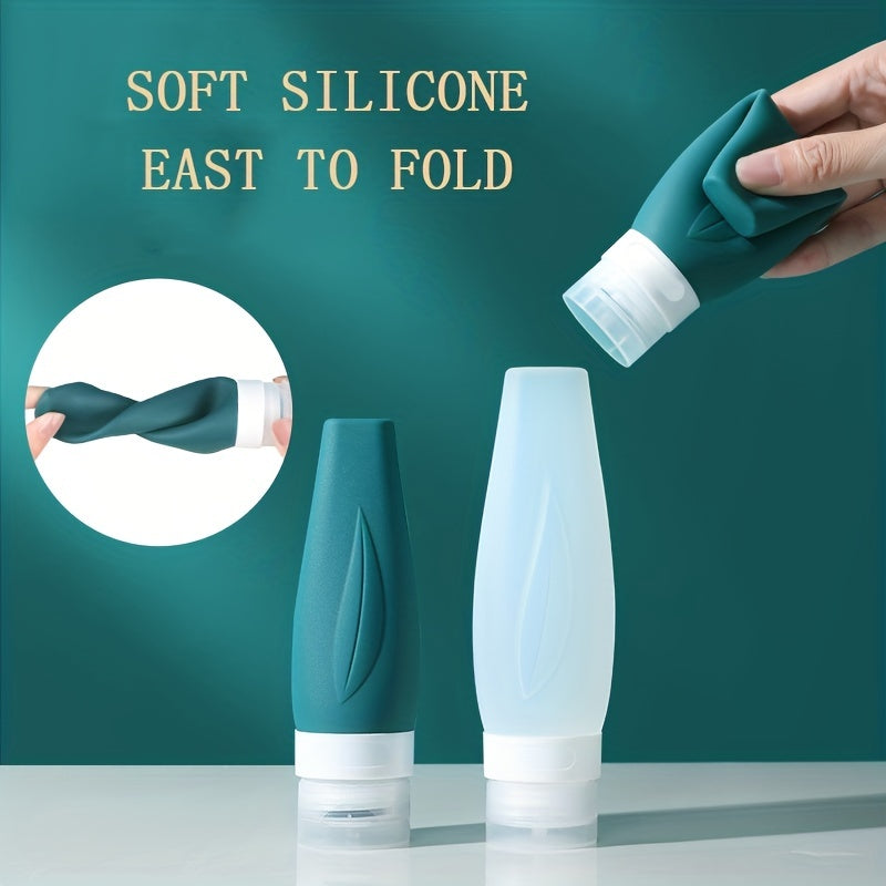 Refillable Travel Shampoo Bottle for Liquid Cosmetics
