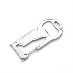 Multitool Card w/ Bottle Opener Screwdriver Key Ring