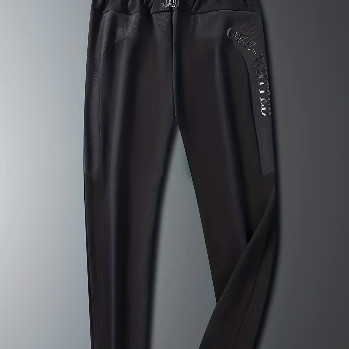 Men's Lightweight Sports Pants With Side Pockets Drawstring Waist
