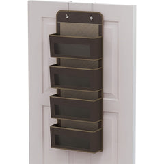 4-Shelf Hanging Closet Organizer - Easy Mount Foldable Wardrobe Storage