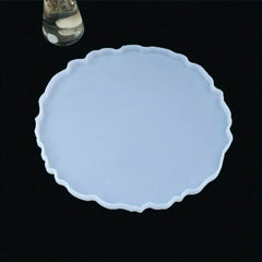Silicone Tray Molds Resin Mold Round Big Tray Coasters Jewelry Plates Mold