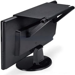 Adjustable TV Screen Top Shelf Computer Monitor Desktop Storage Rack