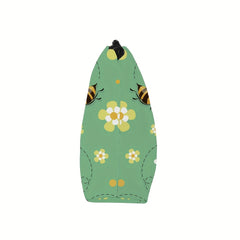 Flower Bee Print Cosmetic Bag for Women