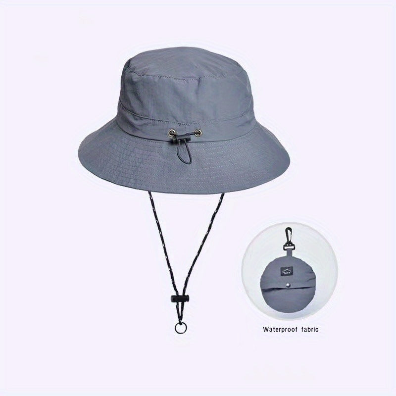 Summer Waterproof Sunscreen Fisherman Hat For Men And Women