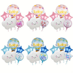 5pcs Baby Birthday Balloon Sets for Year Arrangement Party