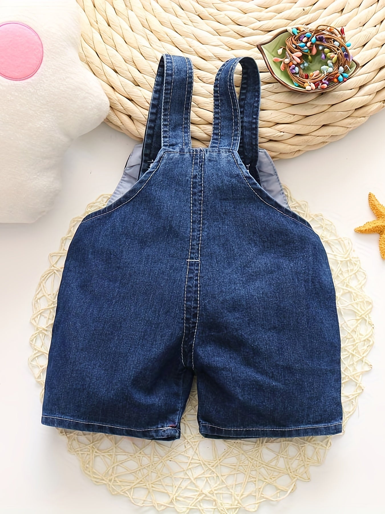 Dog Print Overalls for Baby Boys - Spring Summer Autumn