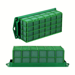 2pcs Rectangular Flower Foam Cage Holder for Floral Arrangement