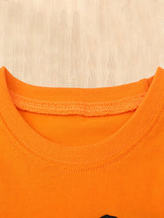 Boys Dinosaur Pattern Cotton Long Sleeve T Shirt for Autumn/Winter