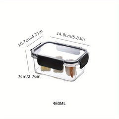 Transparent Fresh Keeping Lunch Box for Fruits and Vegetables