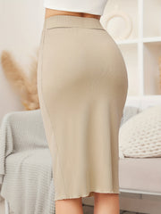 Stretchy Bodycon Skirt for Spring & Summer
