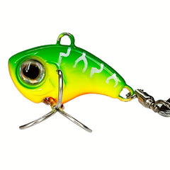 Metal Vibration Bait Spinner Spoon Fishing Lures Winter Fishing Hard Baits
