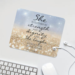 Quotes Mouse Pad Non Slip Rubber Mouse Mat for Computer Desk Office 24x20cm