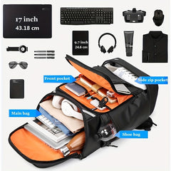 Men Travel Backpack 50L Large Capacity Hiking Trekking Backpack Business