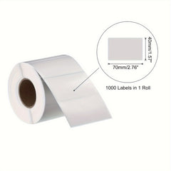 70mm Direct Thermal Labels 500pcs Roll