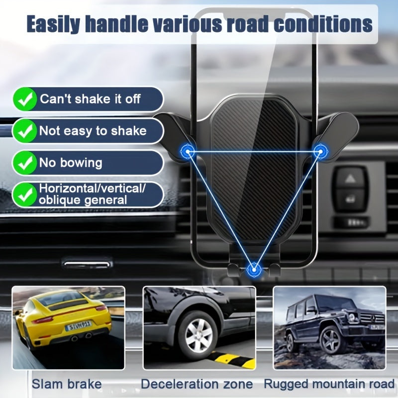 Gravit Car Phone Holder 360 Rotation Air Vent Mount Hook Stand