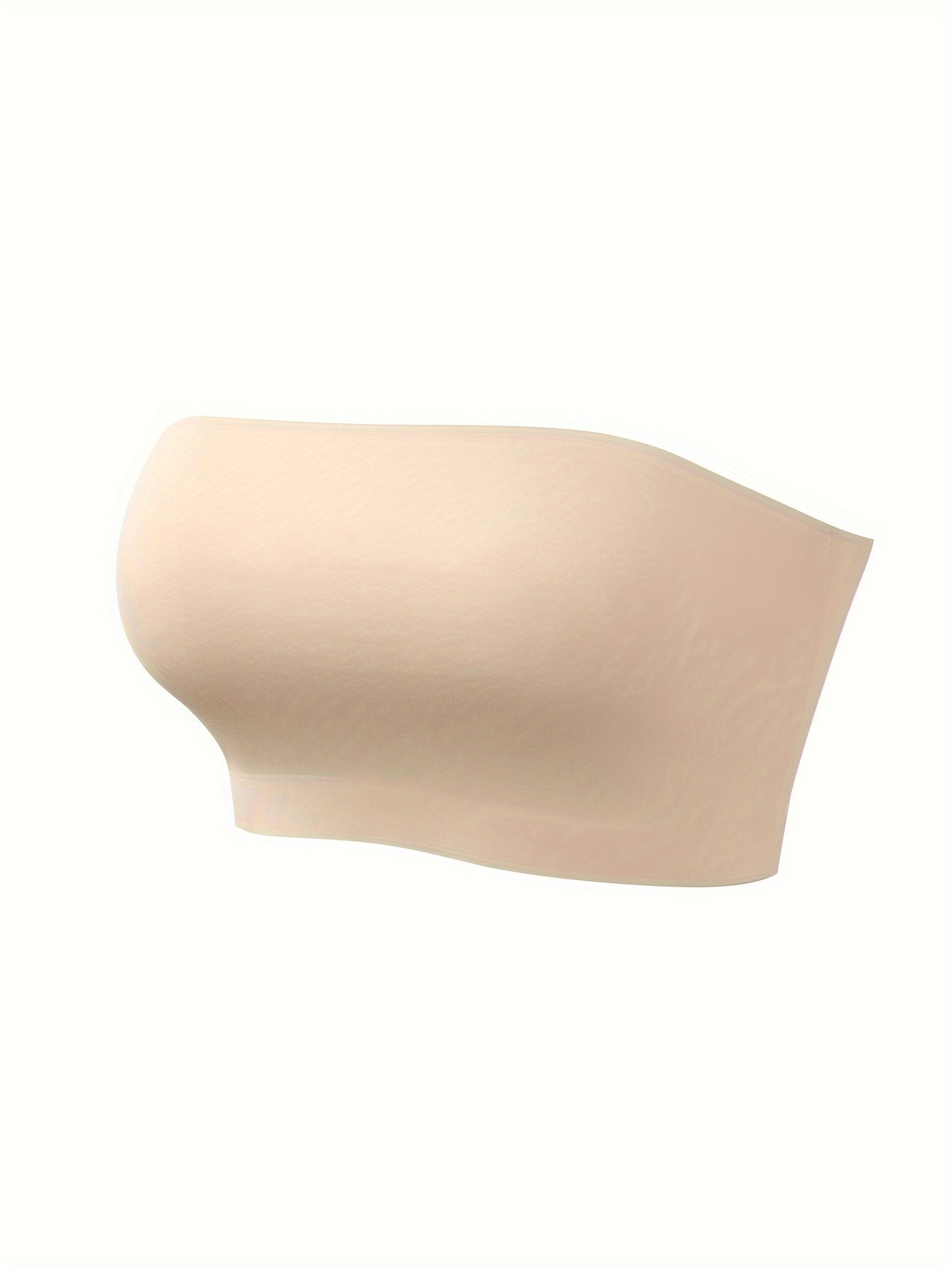3pcs Strapless Bandeau Bras Comfy & Soft Stretch Everyday Bra Women's Lingerie
