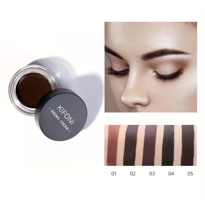 Long Lasting Eyebrow Cream Enhancer Waterproof Gel Makeup Brown Liquid Tint