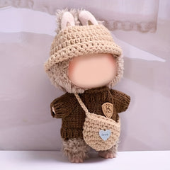 Crochet 3pcs Set for Labubu Doll