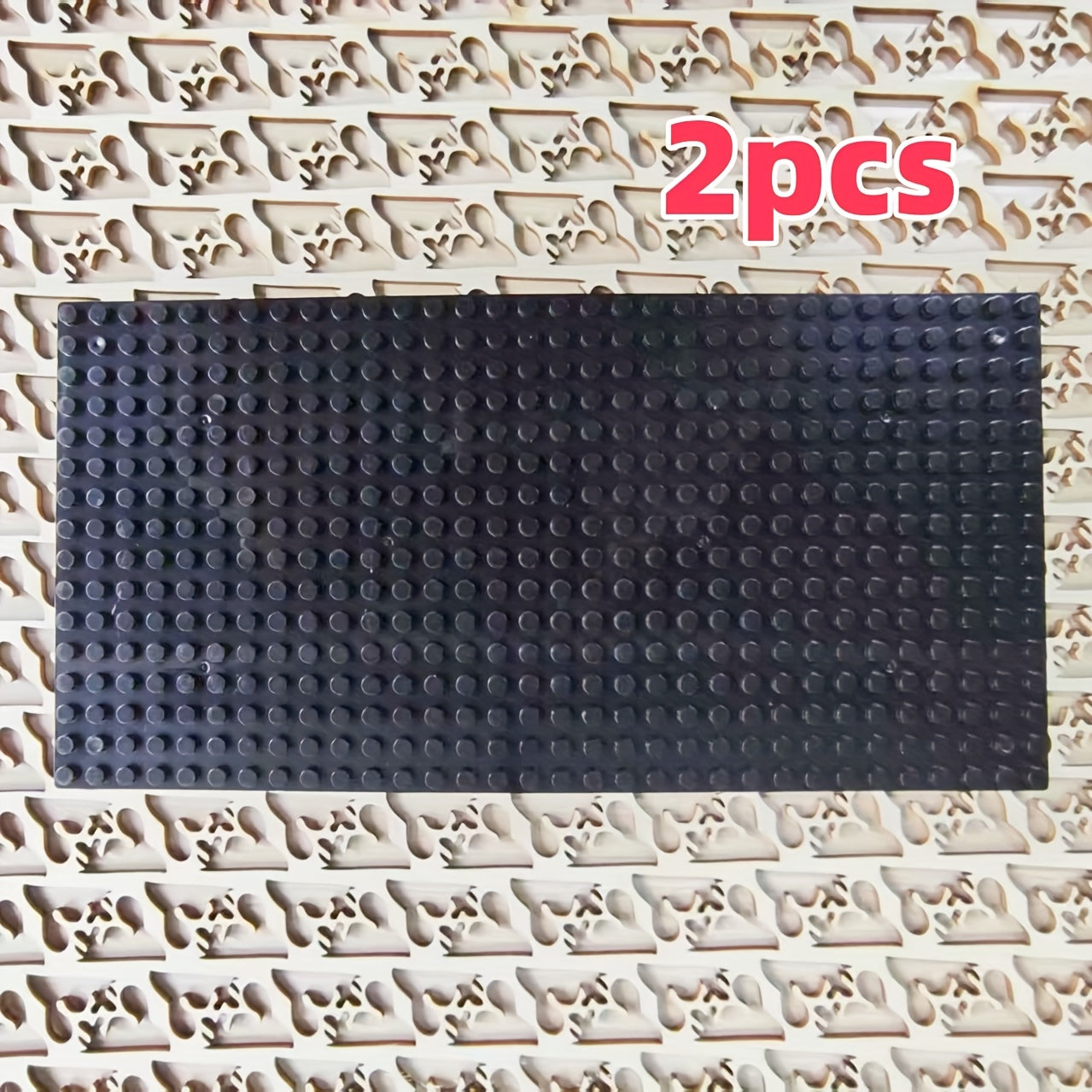 2pcs Small Particle Building Blocks Wall Base Plate Universal Base Plate