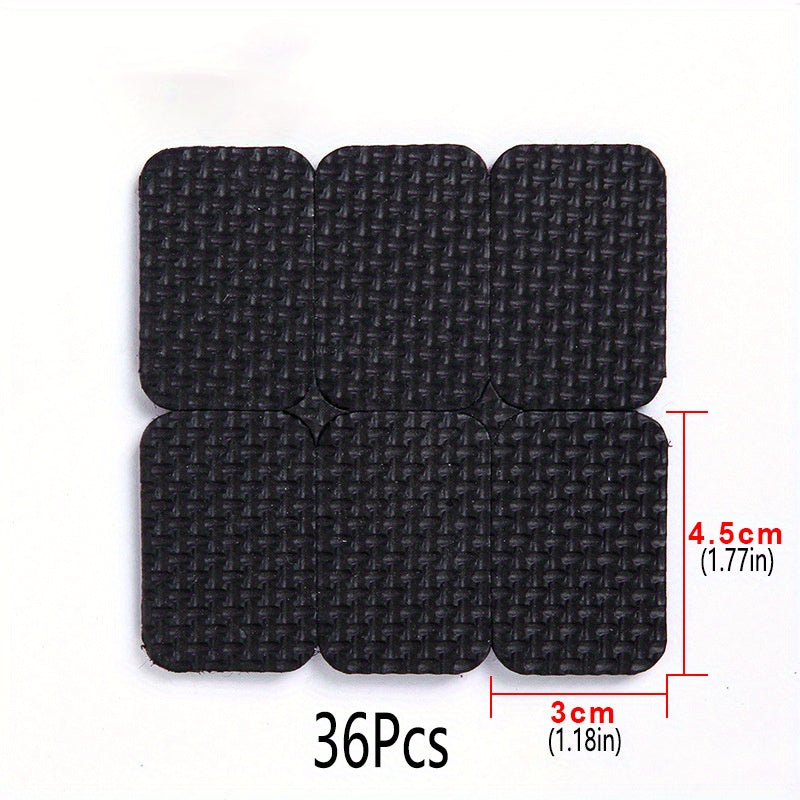 36pcs Chair Table Foot Pad Anti-collision Sticker Sofa Noise Reduction Mute