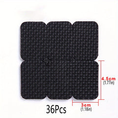 36pcs Chair Table Foot Pad Anti-collision Sticker Sofa Noise Reduction Mute