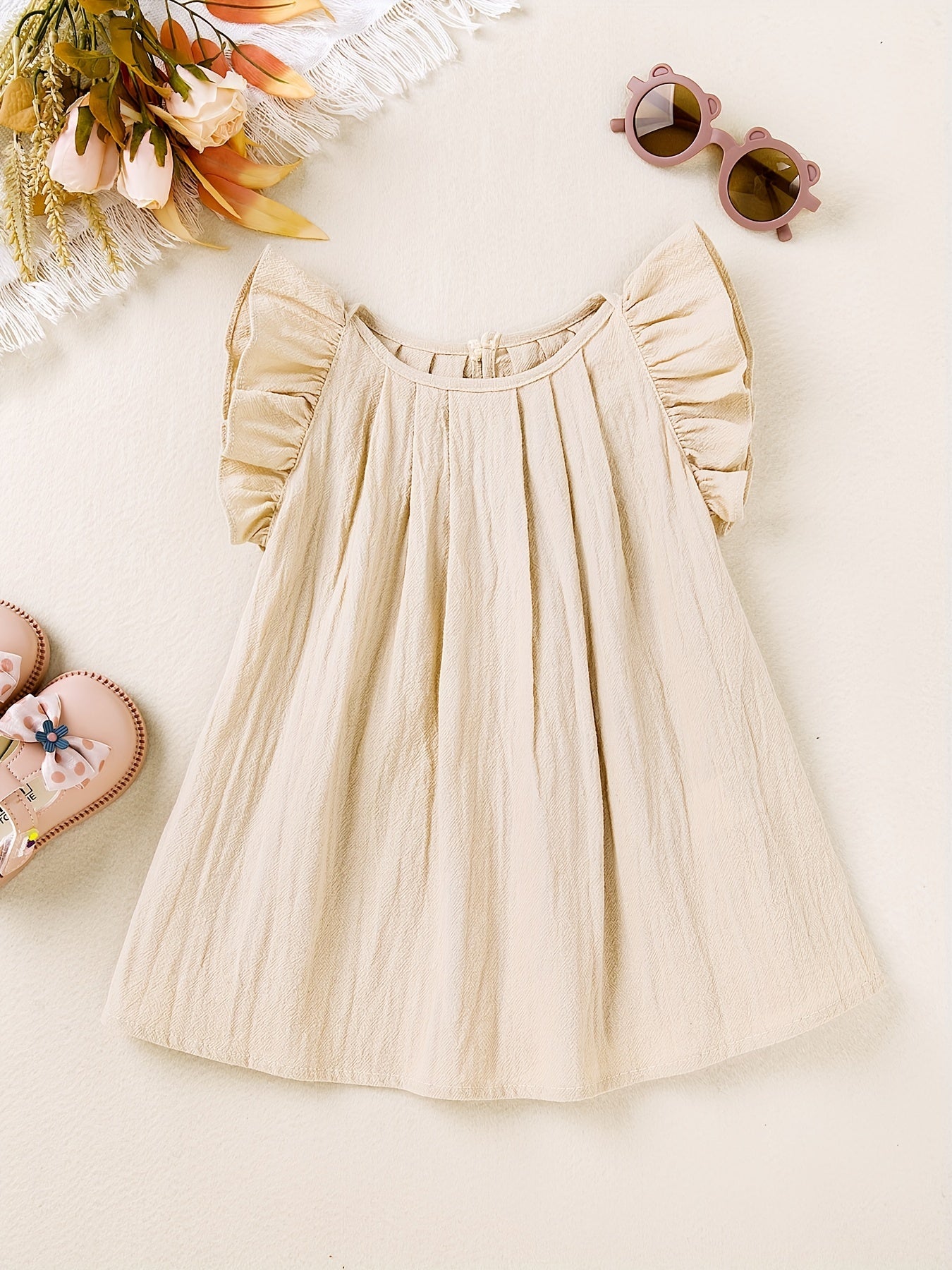 Baby Girls Fly Sleeve Summer Dress