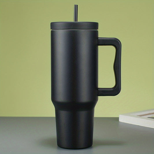 40oz Double Layer Vacuum Water Cup Large Capacity Stainless Steel Tumbler Cup