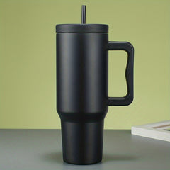 40oz Double Layer Vacuum Water Cup Large Capacity Stainless Steel Tumbler Cup