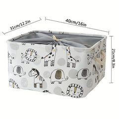 Giraffe Storage Basket Laundry Cube Diaper Toy Storage Bag