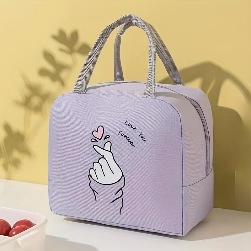 Fashionable Bento Box Bag Insulated Aluminum Film Bag