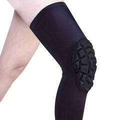 Honeycomb Anti-collision Knee Pad for Sports, Extended Protective Leg Protectors
