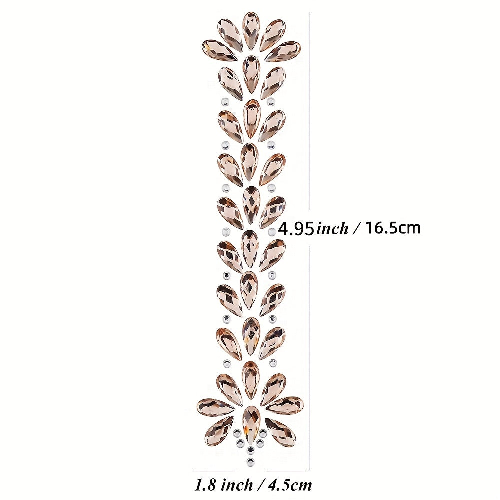 Hair Gems Tattoo Stickers Face Body Jewels Stickers