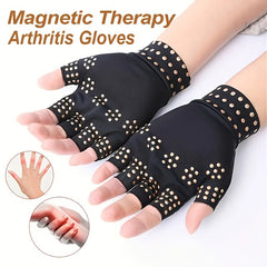 1pc Half Finger Pressure Gloves 3 Colors