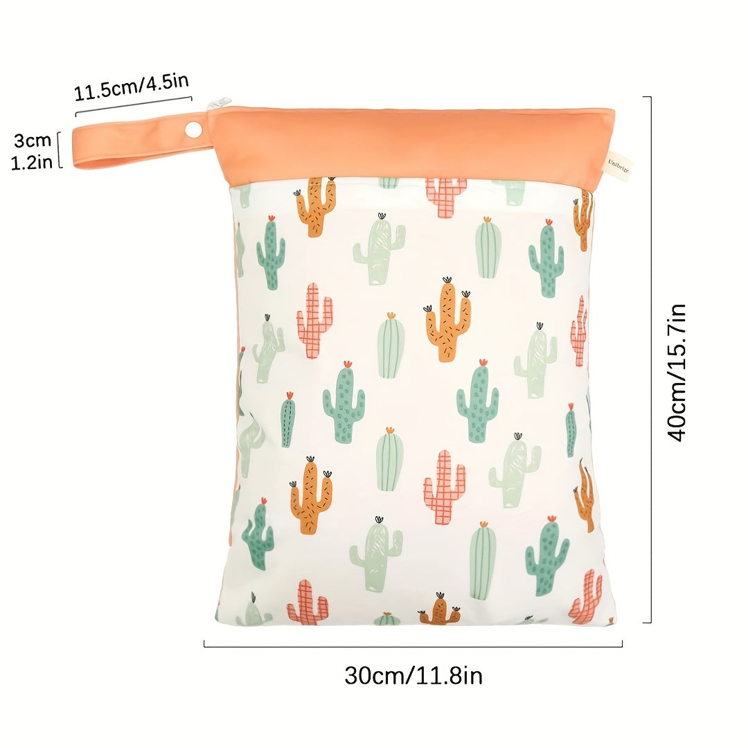 Mommy Bag Double Zipper Hanging Diaper Storage for Travel