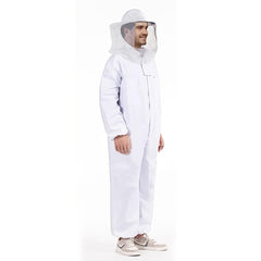 Bee Suit Full Body Beekeeping Jacket Removable Hat