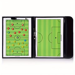 Foldable Strategy Coach Board Soccer Coaching Board Portable Soccer Referee Kit