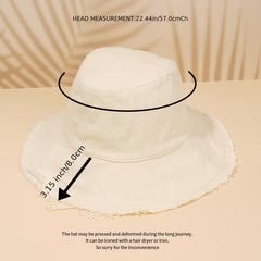 Wide Brim Sun Hat For Women - Sun Protection Fishing Cap - Foldable