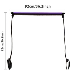 Yoga Bar with Tension Rope for Body Stretching Pilates Training