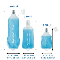 BPA Free Soft Water Bag - Outdoor Camping Water Bottle